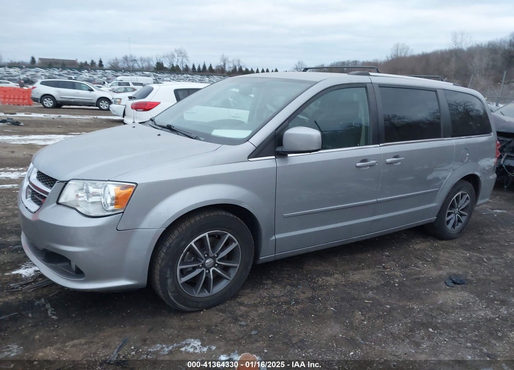 2017 DODGE GRAND CARAVAN SXT VIN: 2C4RDGCG6HR670831