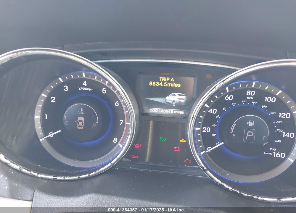 2014 HYUNDAI SONATA VIN: 5NPEC4AB7EH909707
