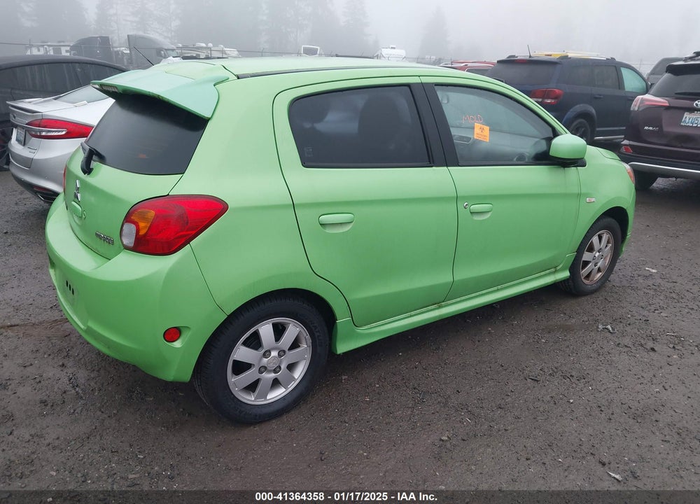 2014 MITSUBISHI MIRAGE VIN: ML32A4HJ6EH007864