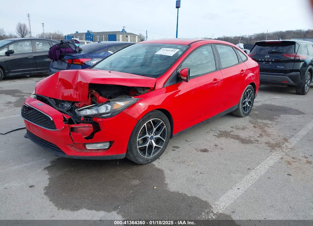 2017 FORD FOCUS SEL VIN: 1FADP3H22HL223368