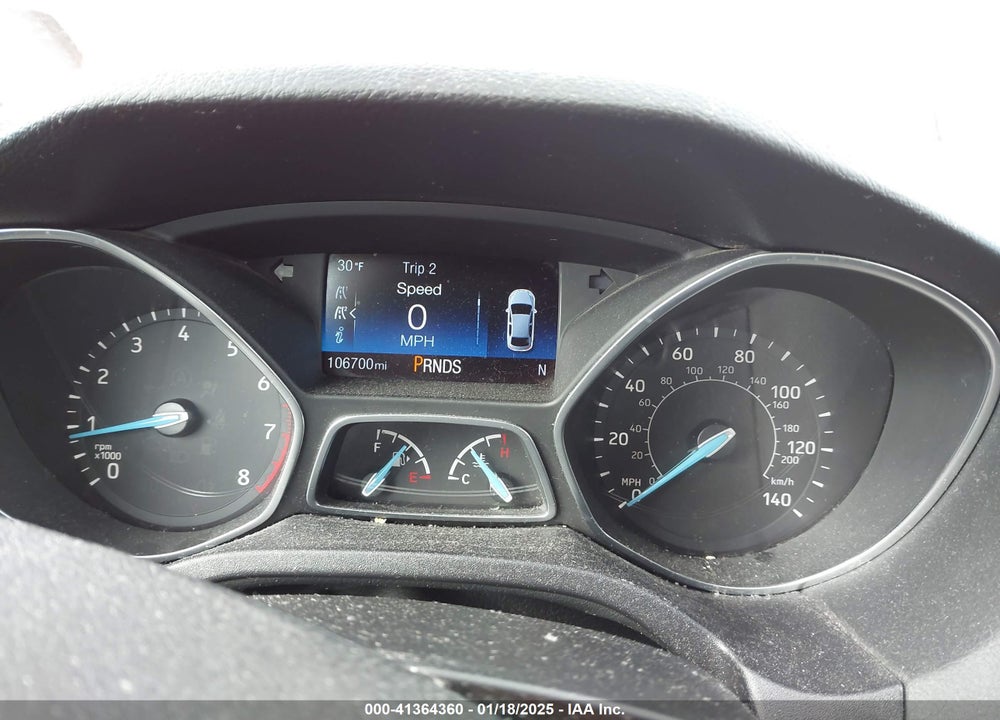 2017 FORD FOCUS SEL VIN: 1FADP3H22HL223368