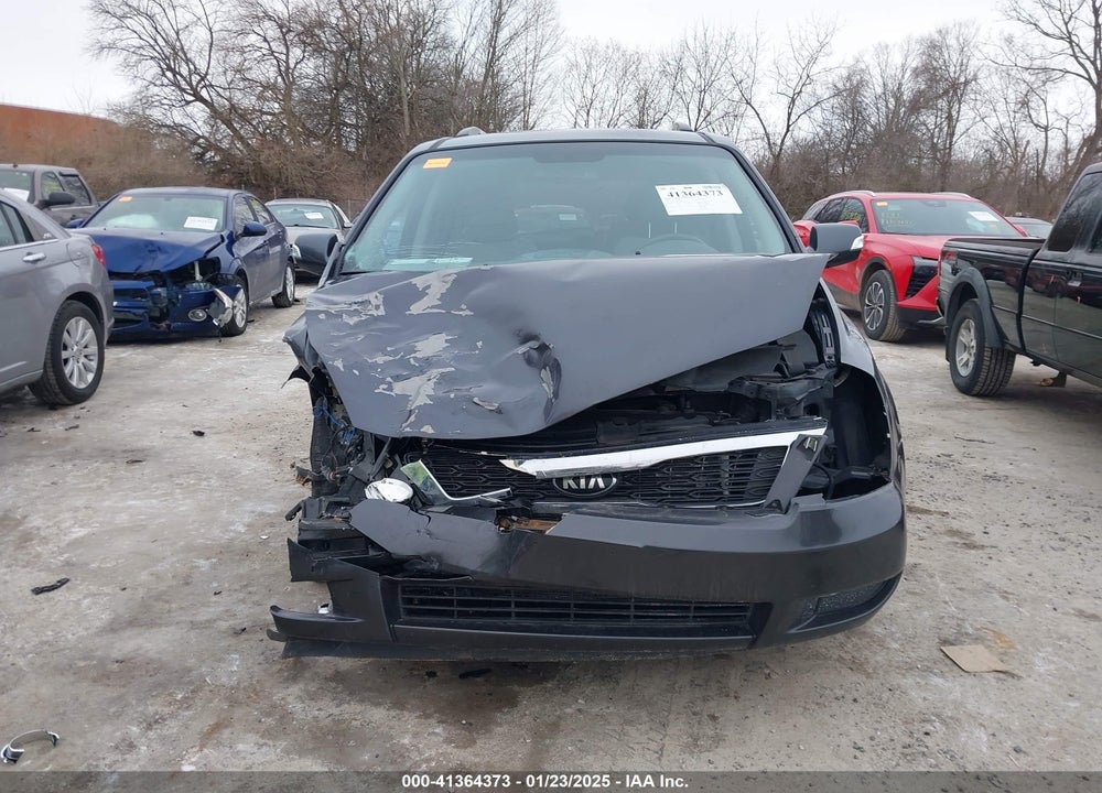 2012 KIA SEDONA LX VIN: KNDMG4C73C6507716