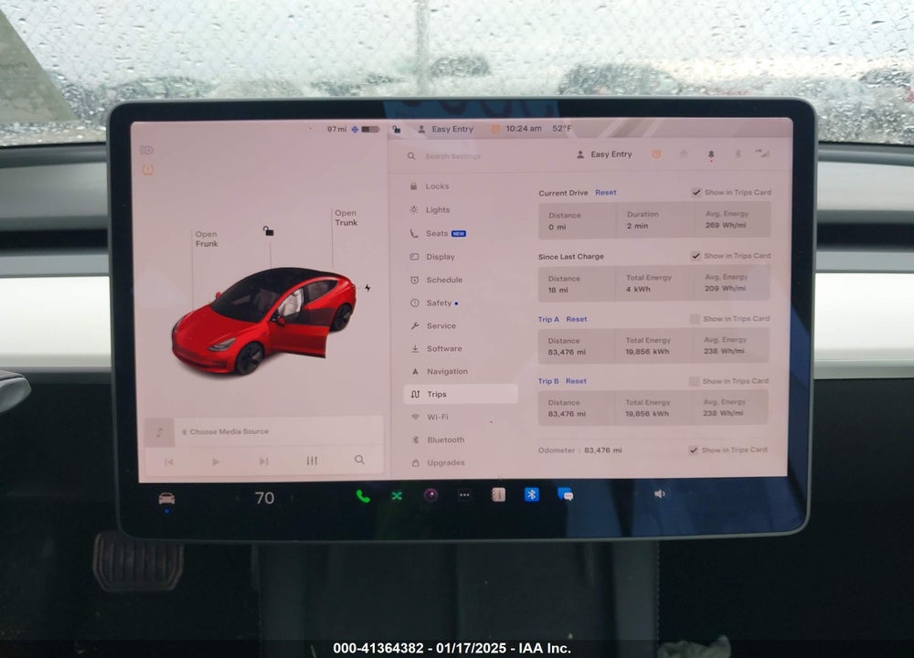 2021 TESLA MODEL 3 VIN: 5YJ3E1EA3MF995032