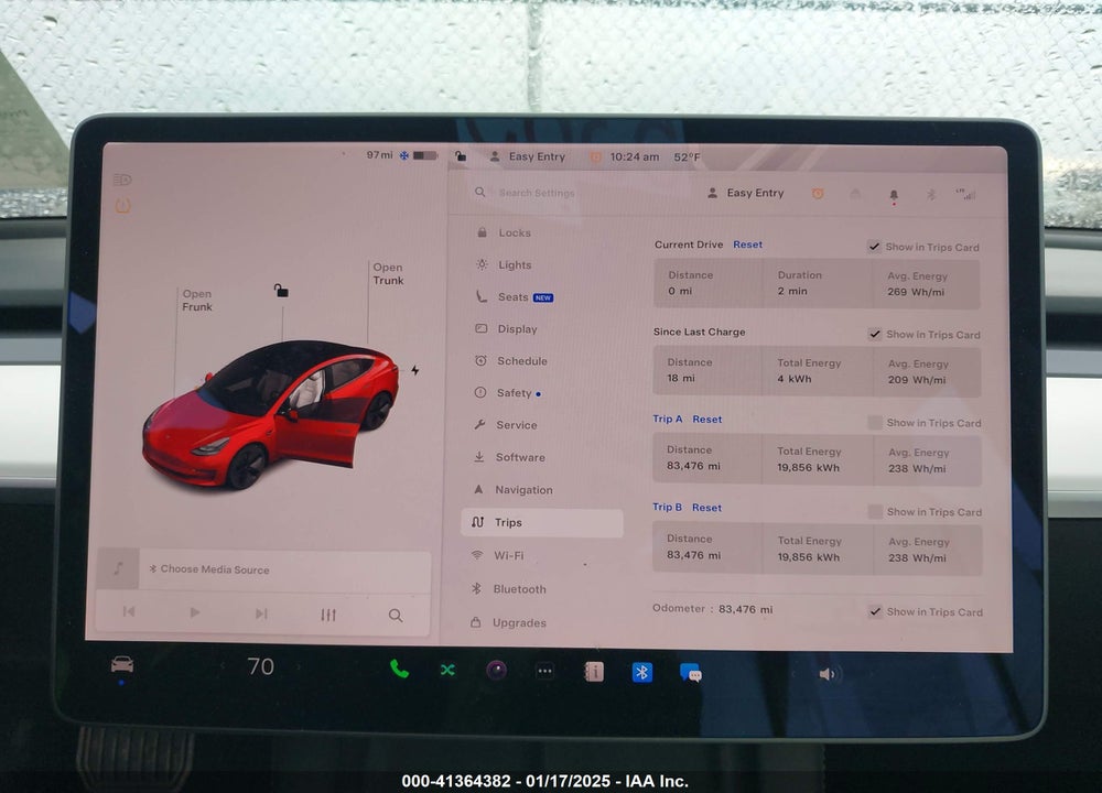 2021 TESLA MODEL 3 VIN: 5YJ3E1EA3MF995032