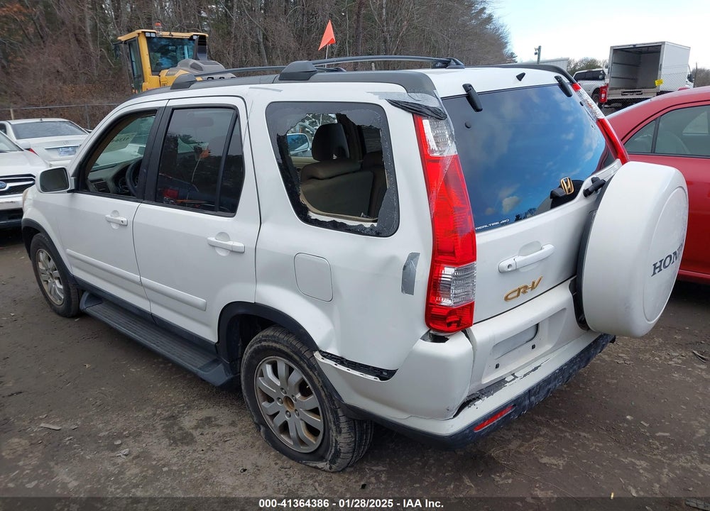 2006 HONDA CR-V SE VIN: SHSRD78956U414644