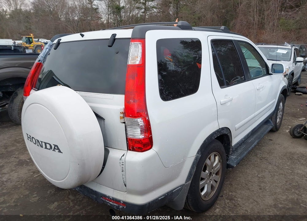 2006 HONDA CR-V SE VIN: SHSRD78956U414644