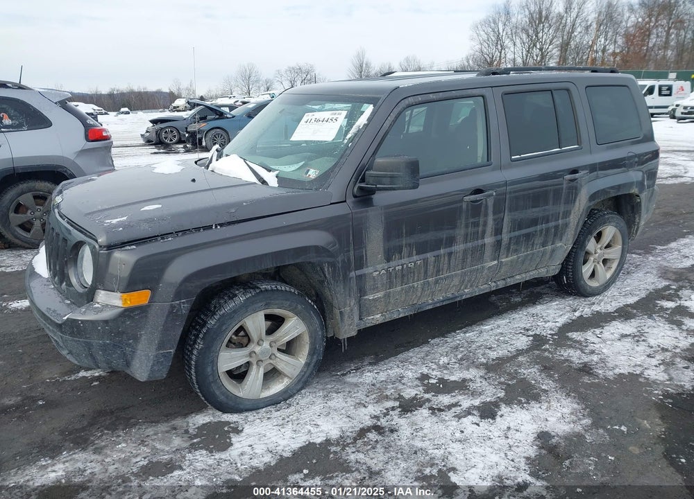 2015 JEEP PATRIOT LATITUDE VIN: 1C4NJRFB8FD249180