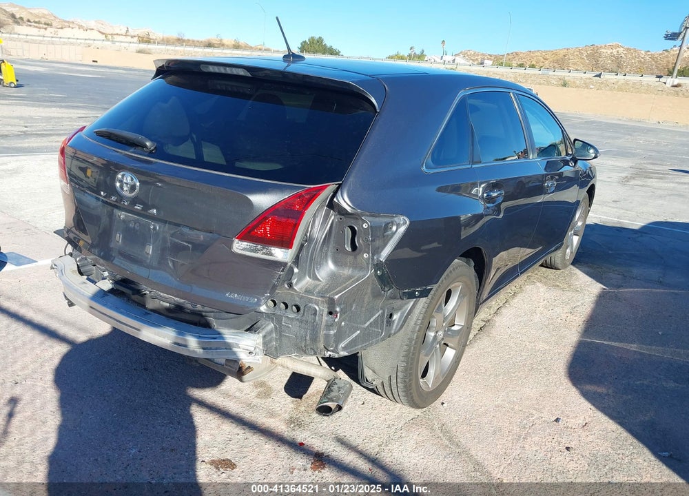 2014 TOYOTA VENZA LIMITED V6 VIN: 4T3ZK3BB3EU064943
