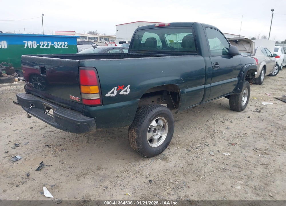 2004 GMC SIERRA 1500 WORK TRUCK VIN: 1GTEK14X24Z336389