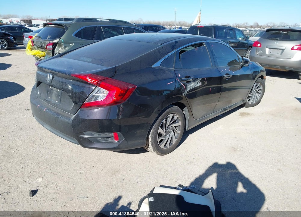 2016 HONDA CIVIC VIN: 19XFC2F76GE071836