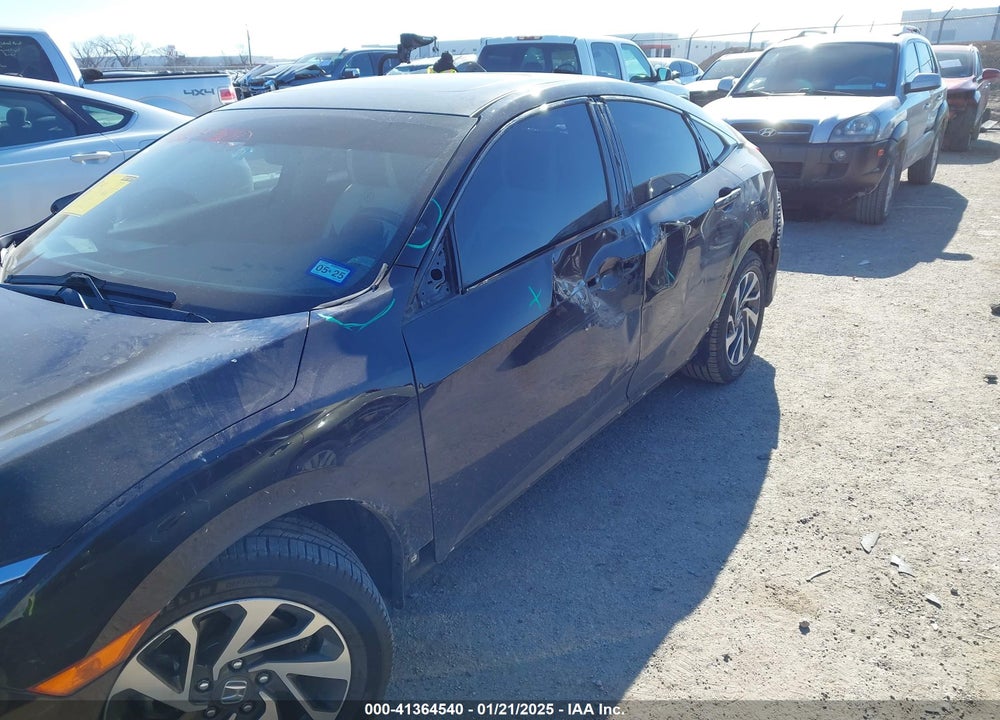2016 HONDA CIVIC VIN: 19XFC2F76GE071836