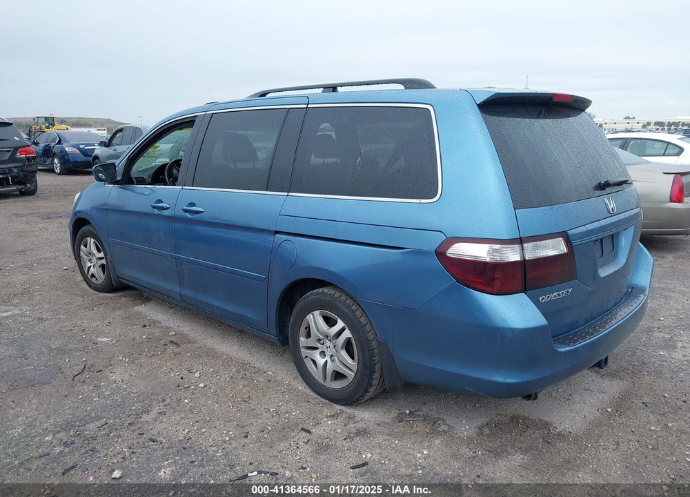 2007 HONDA ODYSSEY EX-L VIN: 5FNRL38757B065262