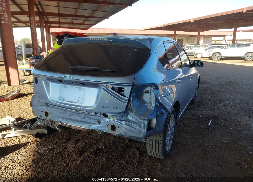 2011 SUBARU IMPREZA VIN: JF1GH6B64BH824539