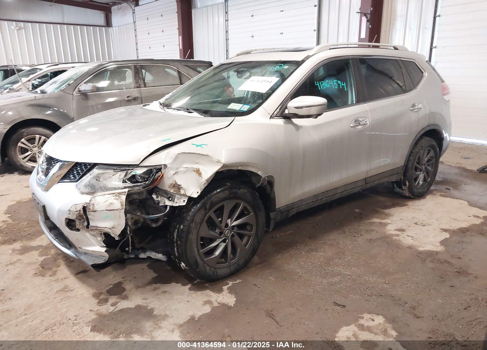 2016 NISSAN ROGUE SL VIN: 5N1AT2MV7GC788566