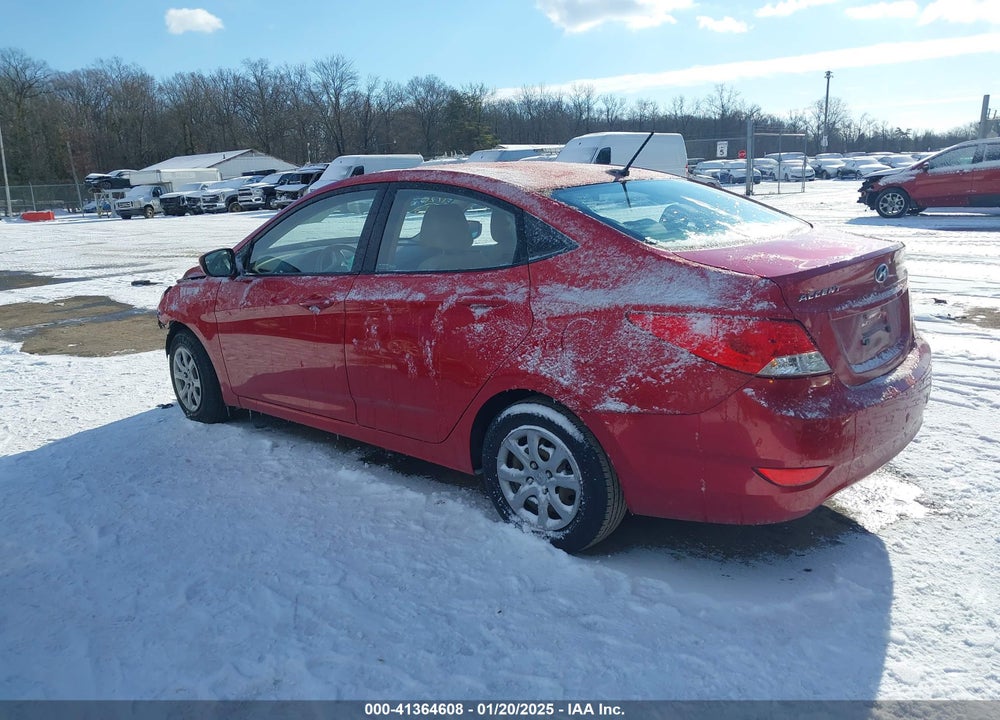 2012 HYUNDAI ACCENT VIN: KMHCT4AEXCU223516