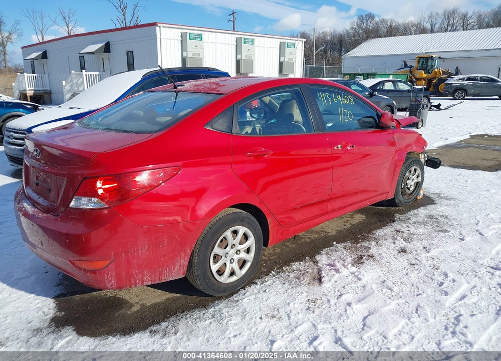 2012 HYUNDAI ACCENT VIN: KMHCT4AEXCU223516