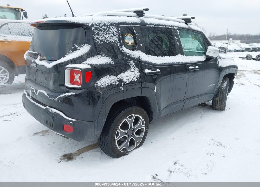 2018 JEEP RENEGADE LIMITED 4X4 VIN: ZACCJBDB6JPH06029