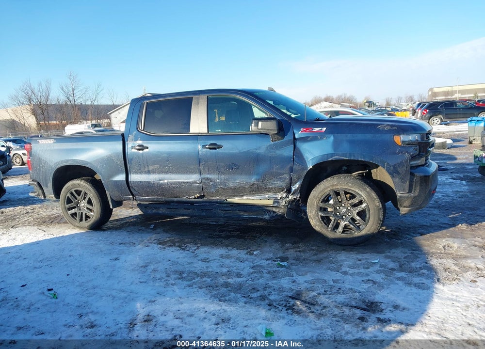 2021 CHEVROLET SILVERADO 1500 4WD SHORT BED LT TRAIL BOSS VIN: 1GCPYFEL9MZ364089