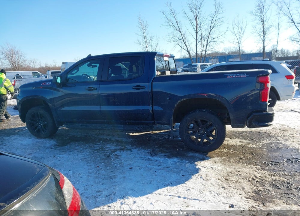 2021 CHEVROLET SILVERADO 1500 4WD SHORT BED LT TRAIL BOSS VIN: 1GCPYFEL9MZ364089