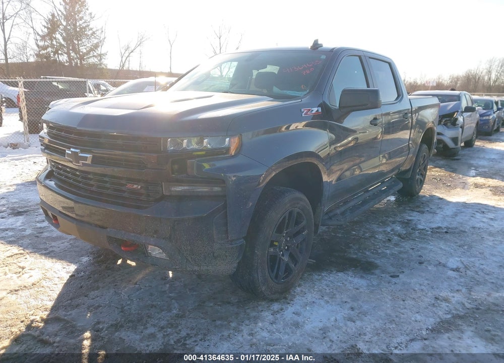 2021 CHEVROLET SILVERADO 1500 4WD SHORT BED LT TRAIL BOSS VIN: 1GCPYFEL9MZ364089