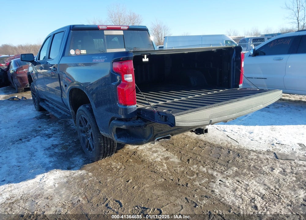 2021 CHEVROLET SILVERADO 1500 4WD SHORT BED LT TRAIL BOSS VIN: 1GCPYFEL9MZ364089