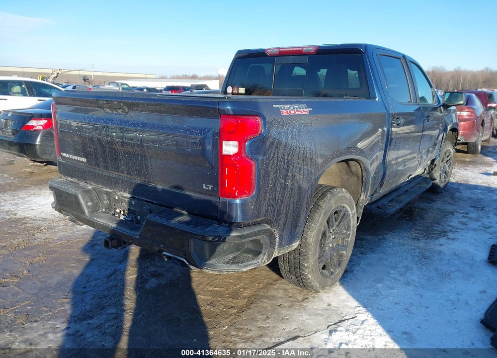 2021 CHEVROLET SILVERADO 1500 4WD SHORT BED LT TRAIL BOSS VIN: 1GCPYFEL9MZ364089