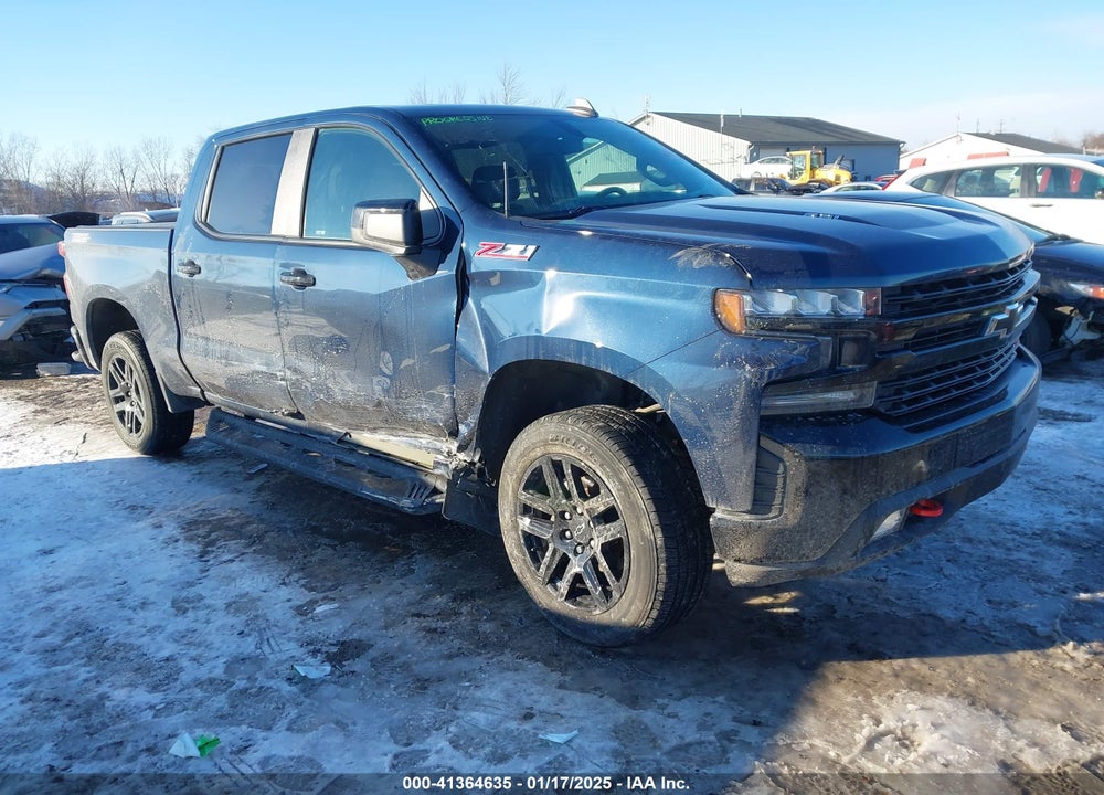 2021 CHEVROLET SILVERADO 1500 4WD SHORT BED LT TRAIL BOSS VIN: 1GCPYFEL9MZ364089