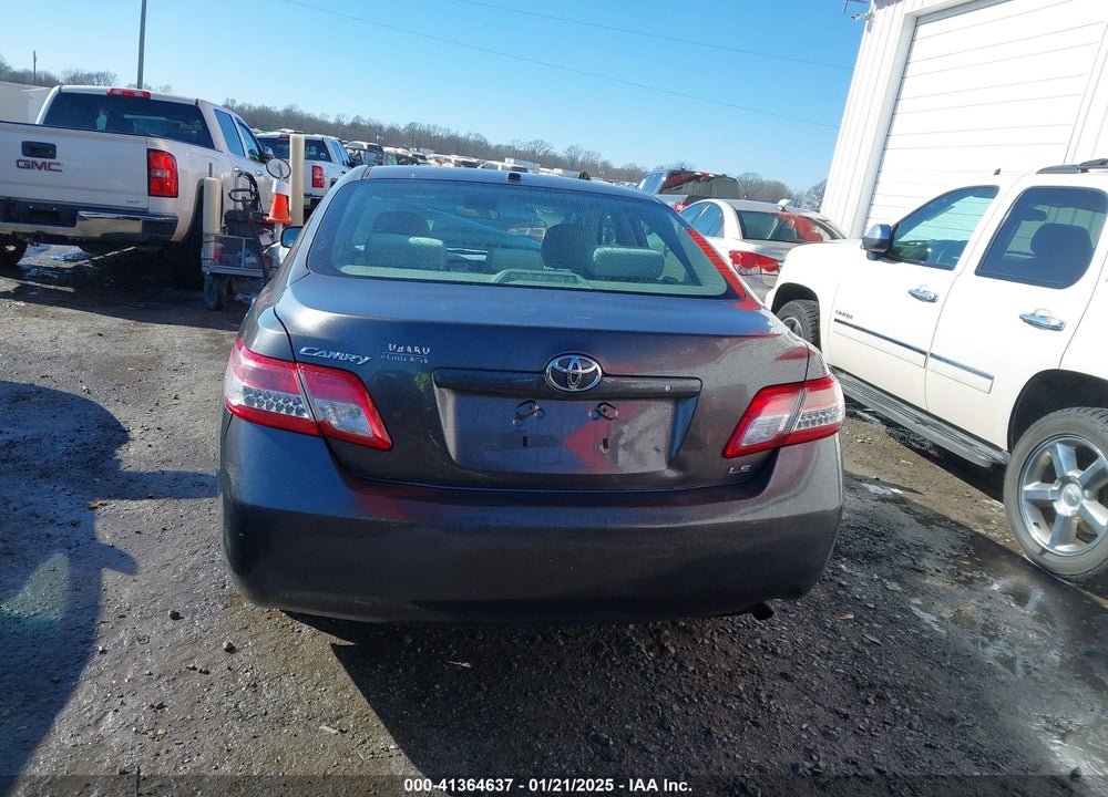 2011 TOYOTA CAMRY LE VIN: 4T4BF3EK7BR168587