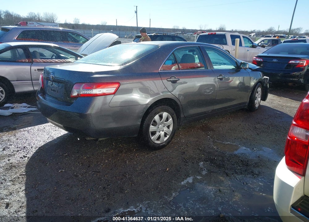 2011 TOYOTA CAMRY LE VIN: 4T4BF3EK7BR168587