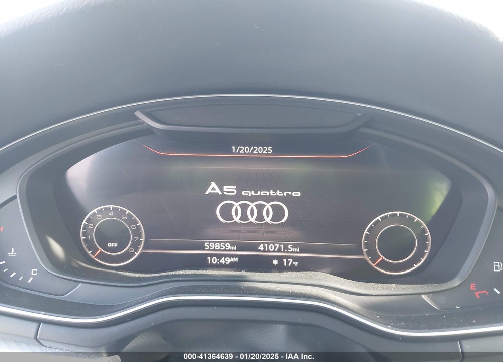 2018 AUDI A5 VIN: WAUENDF50JA028875