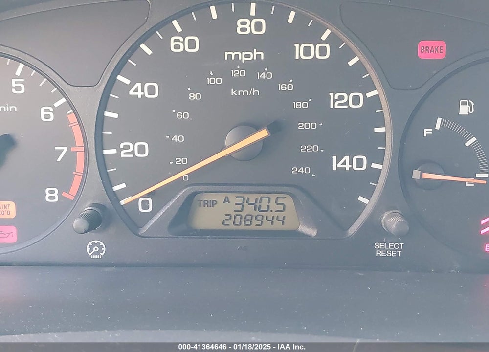 1998 HONDA ACCORD EX VIN: 1HGCG6674WA031336