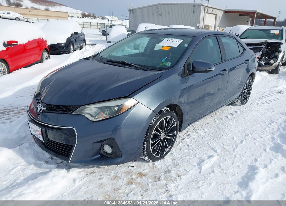 2015 TOYOTA COROLLA VIN: 2T1BURHE8FC313734