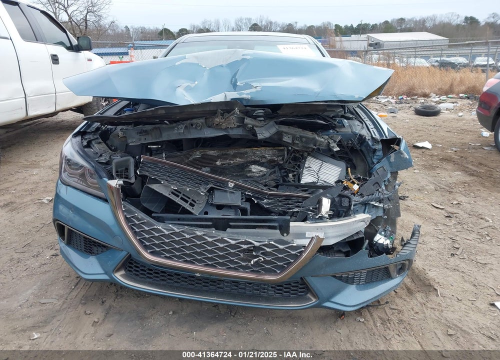 2018 GENESIS G80 3.3T SPORT VIN: KMHGN4JB6JU222877