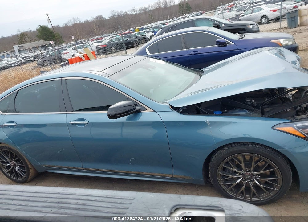 2018 GENESIS G80 3.3T SPORT VIN: KMHGN4JB6JU222877
