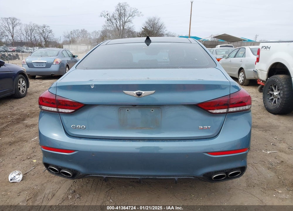 2018 GENESIS G80 3.3T SPORT VIN: KMHGN4JB6JU222877