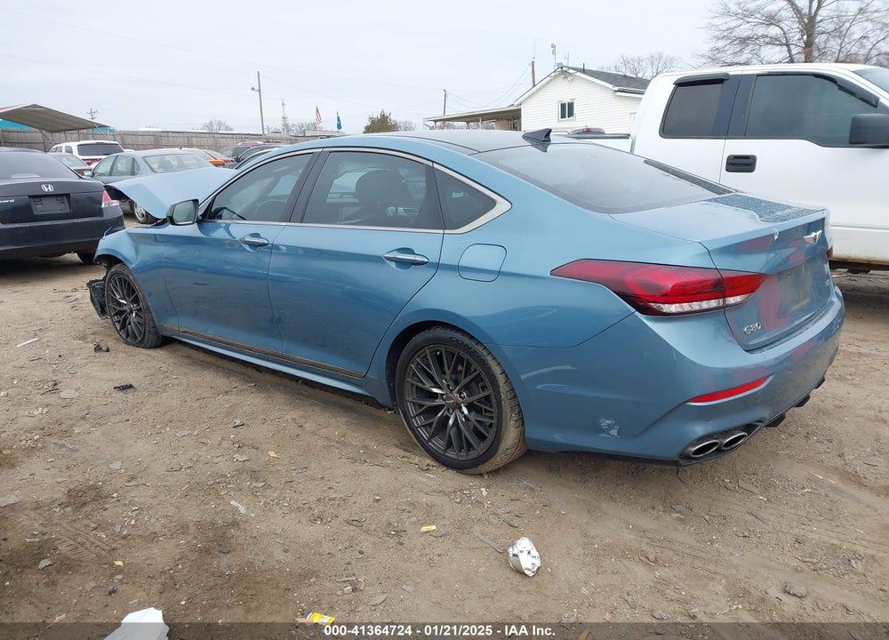 2018 GENESIS G80 3.3T SPORT VIN: KMHGN4JB6JU222877