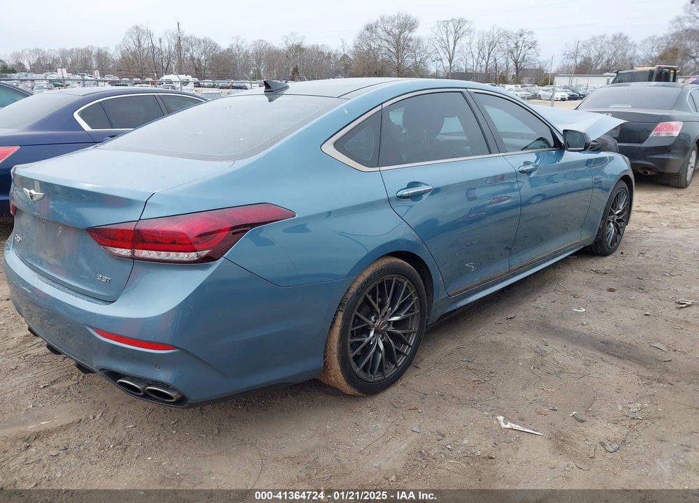 2018 GENESIS G80 3.3T SPORT VIN: KMHGN4JB6JU222877