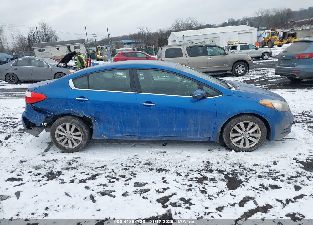 2014 KIA FORTE VIN: KNAFX4A81E5054495