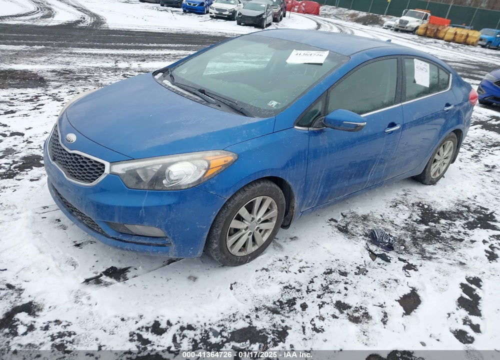 2014 KIA FORTE VIN: KNAFX4A81E5054495
