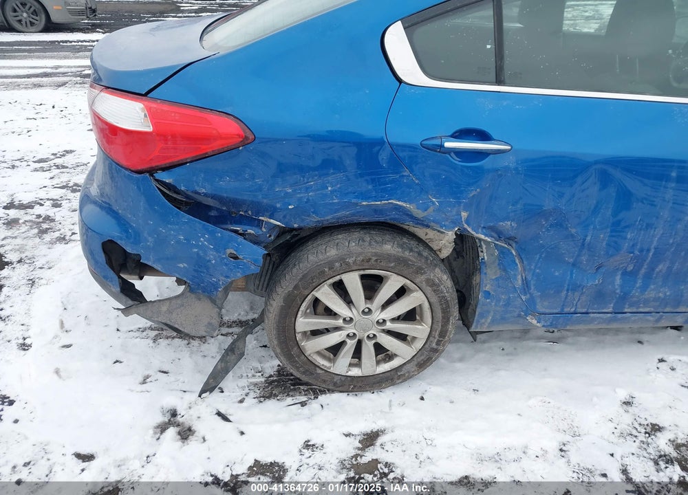 2014 KIA FORTE VIN: KNAFX4A81E5054495