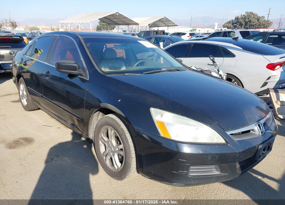 2007 HONDA ACCORD 2.4 EX VIN: 1HGCM56857A040897