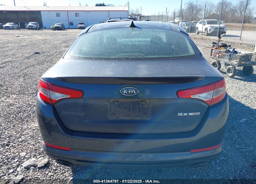 2011 KIA OPTIMA SX VIN: KNAGR4A68B5093531