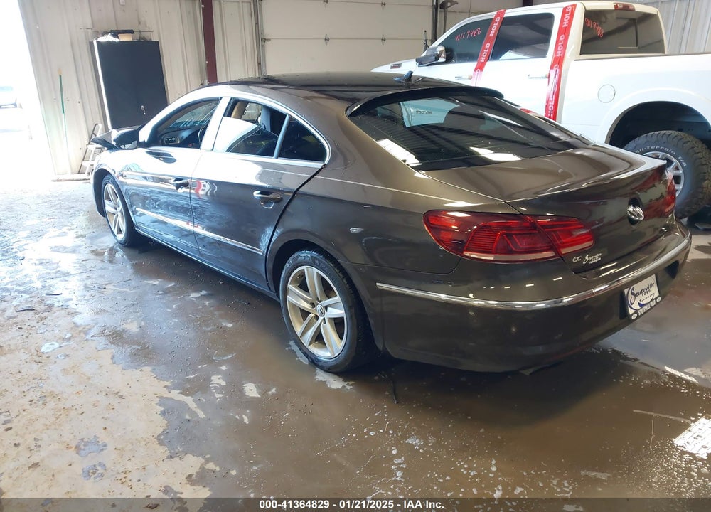 2017 VOLKSWAGEN CC VIN: WVWKP7AN8HE504558