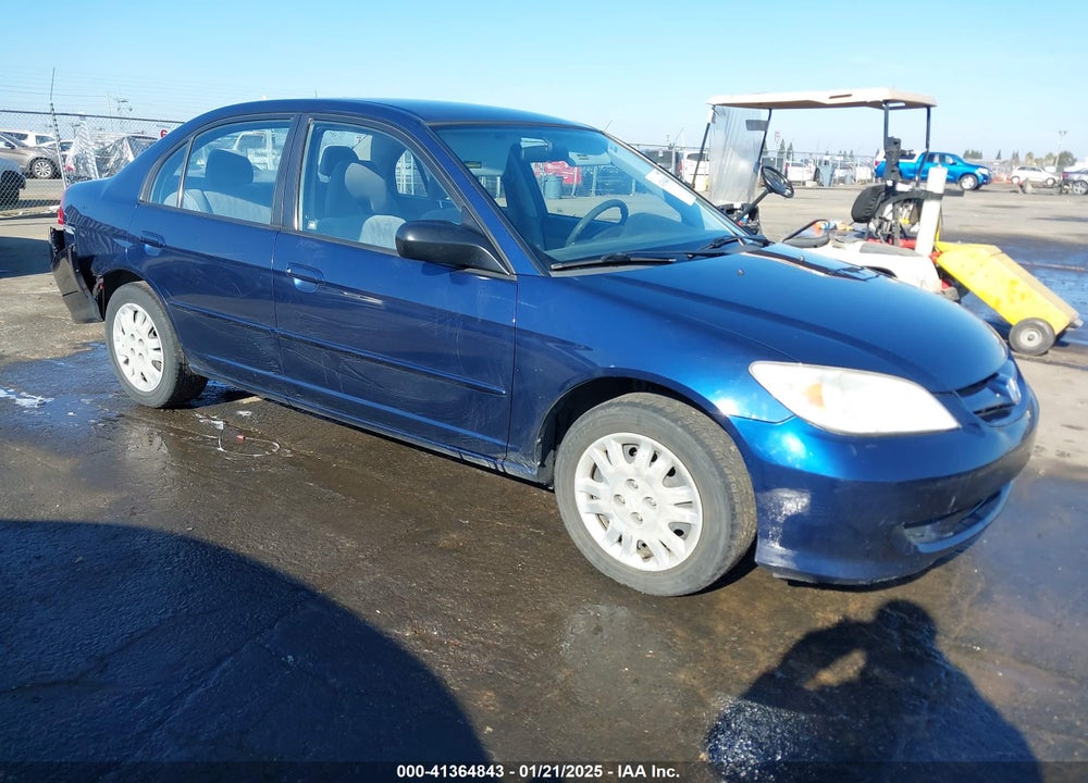 2004 HONDA CIVIC LX VIN: JHMES16594S001455