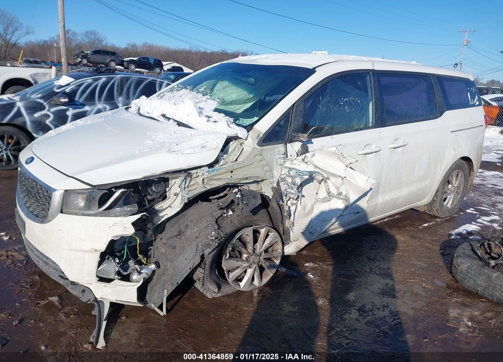 2015 KIA SEDONA VIN: KNDMA5C15F6031279