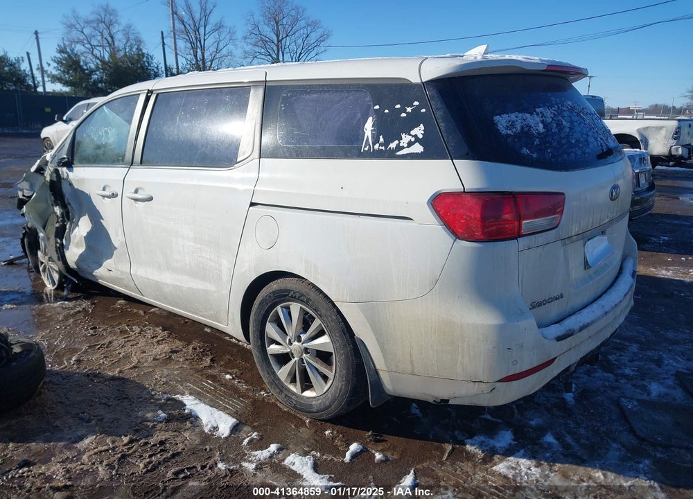 2015 KIA SEDONA VIN: KNDMA5C15F6031279