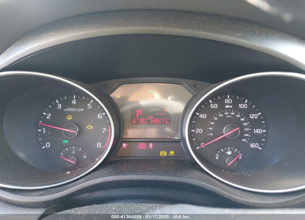 2015 KIA SEDONA VIN: KNDMA5C15F6031279