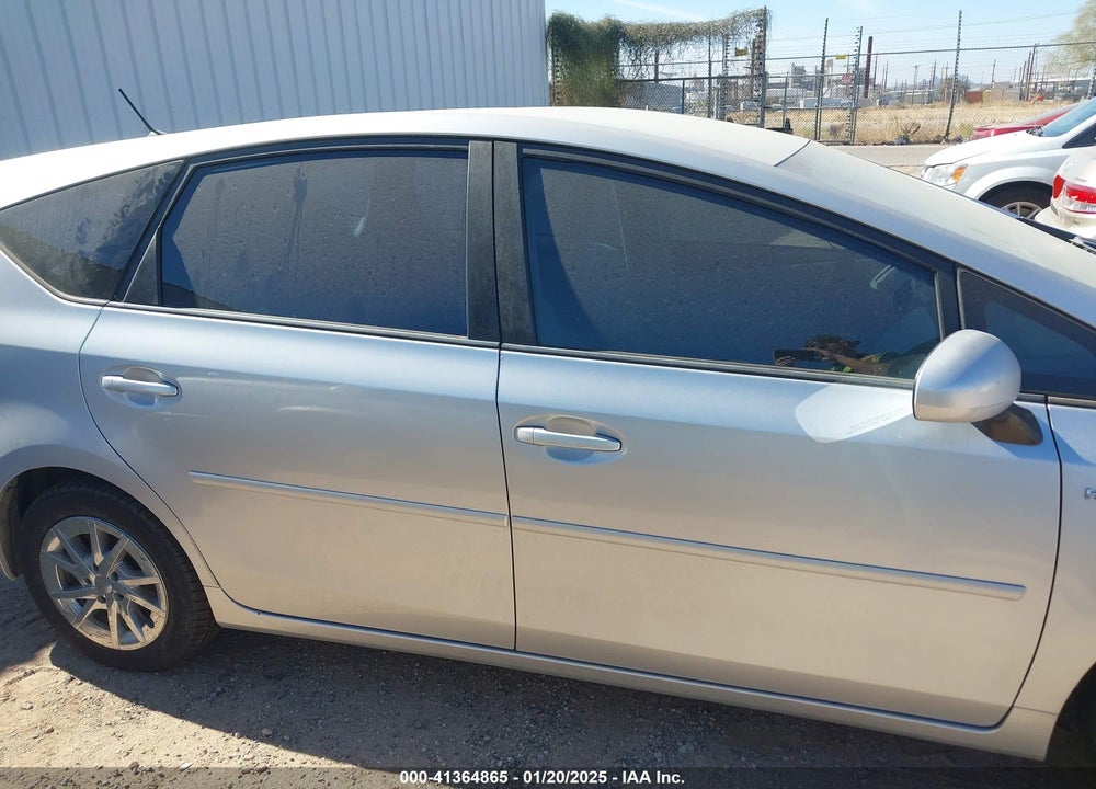2012 TOYOTA PRIUS V TWO VIN: JTDZN3EU5C3133426
