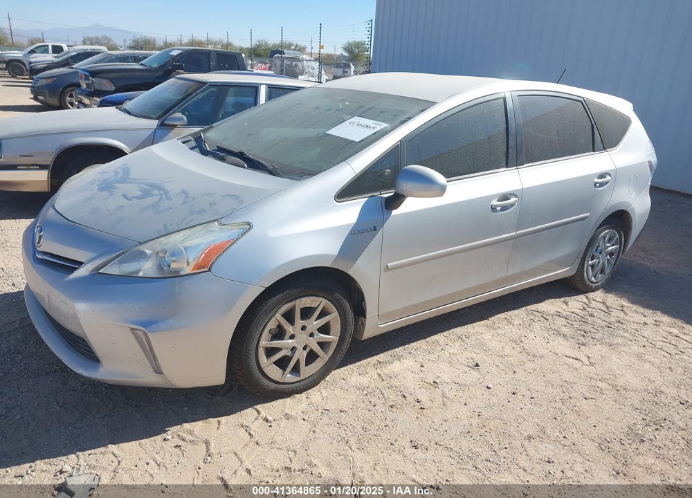 2012 TOYOTA PRIUS V TWO VIN: JTDZN3EU5C3133426