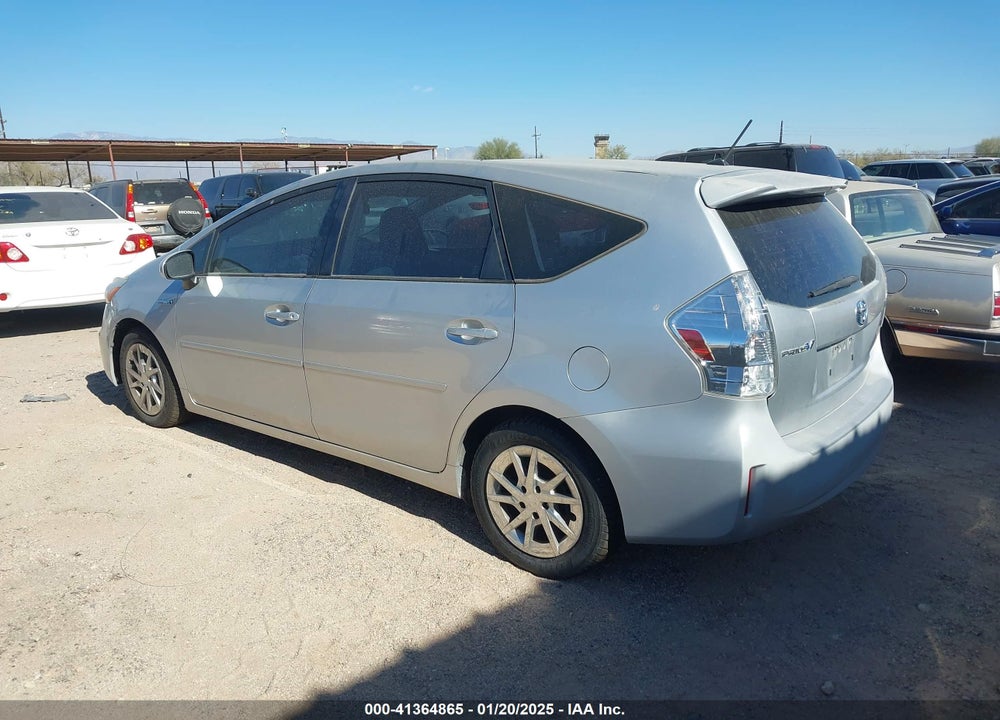2012 TOYOTA PRIUS V TWO VIN: JTDZN3EU5C3133426